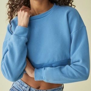 Reformation Hunter Crop Sweatshirt